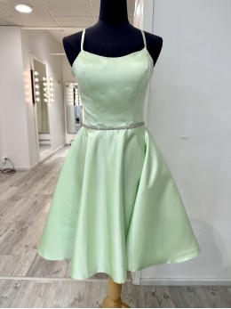 Heti Juhlamekko Ale 15661BS  Spring green Koko 36